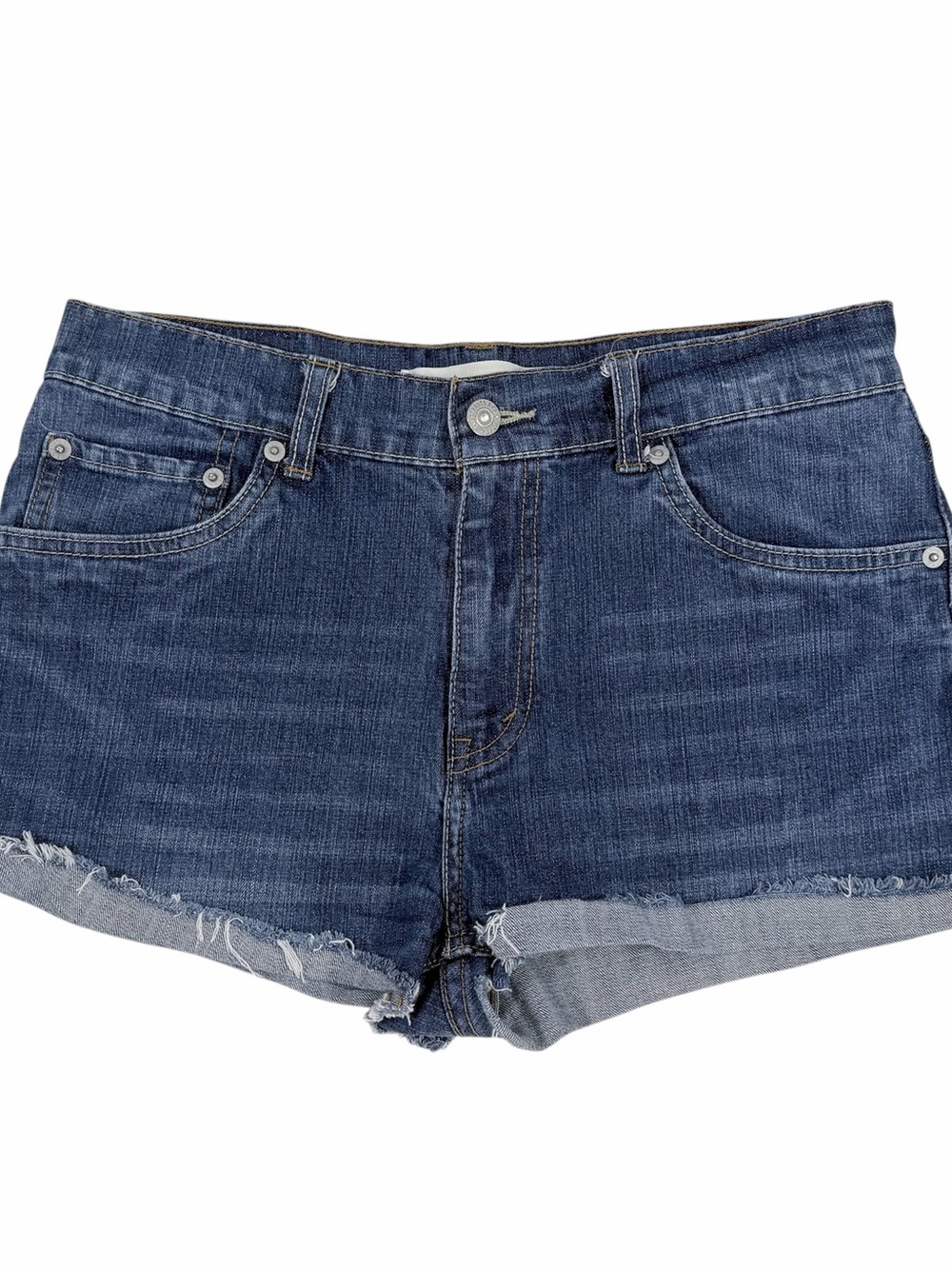 Levi's 541 Athletic Fit Cut Off Denim Mini Shorts Size 20 Reg/Waist 30